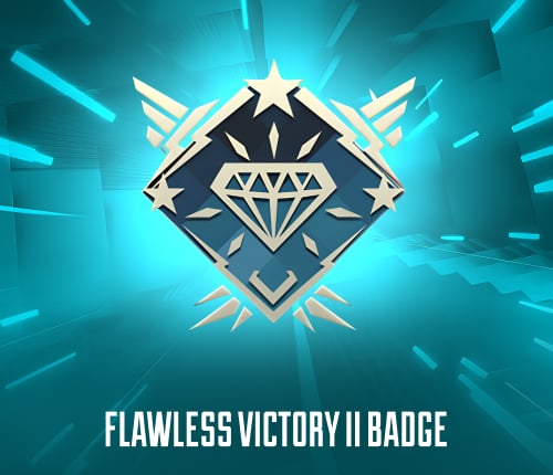 FLAWLESS VICTORY II BADGE